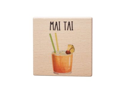 Dřevěný podtácek - Mai Tai