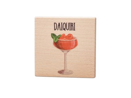 Dřevěný podtácek - Daiquiri