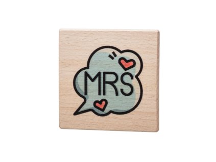 Dřevěný podtácek - MRS