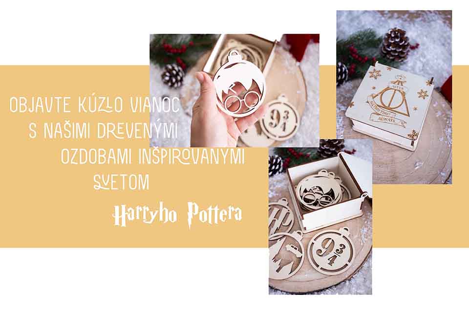 Vianočné ozdoby Harry Potter