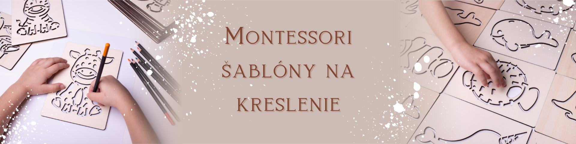 Montessori šablóny