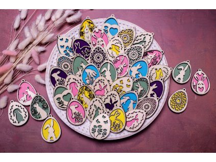 Veľkonočné vajíčka jednoduché 6ks