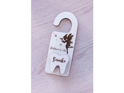 Krabička na mliečne zúbky Visačka