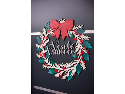 Vianočný veniec Mašľa