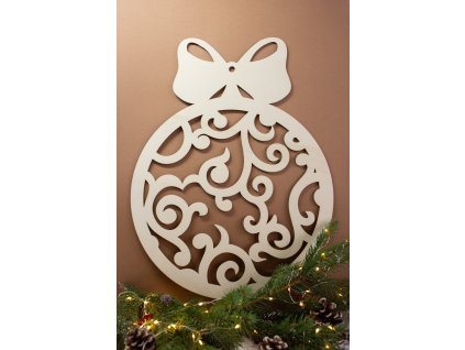 Vianočná výzdoba na okná Guľa 1