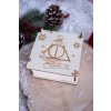 Drevená vianočná ozdoba Harry Potter Sada