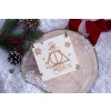 Drevená vianočná ozdoba Harry Potter Sada