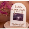 Tabuľka "Budeme mama a tato"