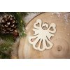 Drevená vianočná ozdoba Anjel 1