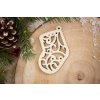 Drevená vianočná ozdoba Ornament 4