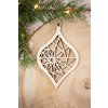Drevená vianočná ozdoba Oliva M1