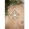 Drevená vianočná ozdoba Oliva K Sada