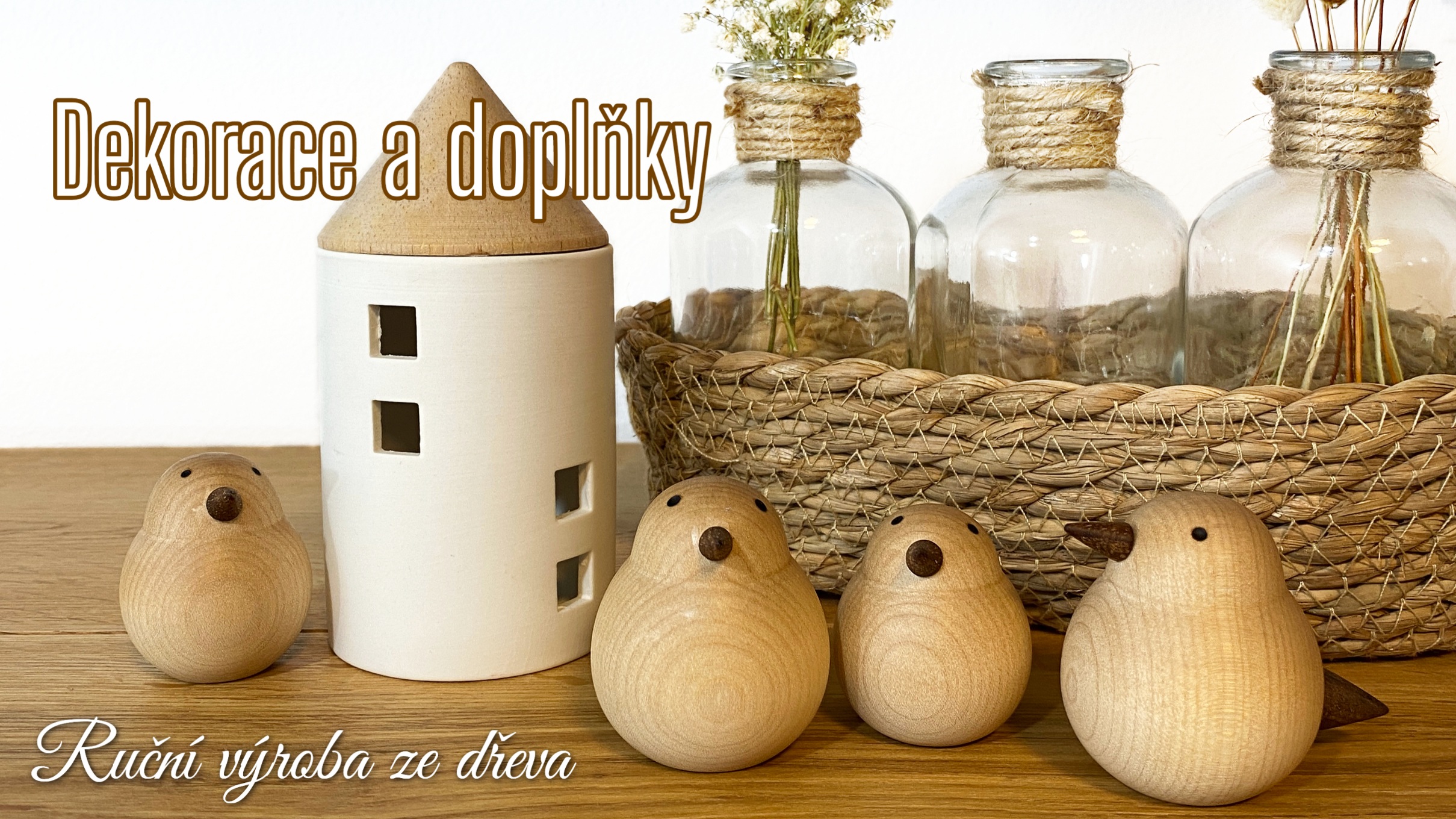 Dřevěné výrobky, originální dárky ze dřeva, dřevěné nádobí, doplňky a dekorace.