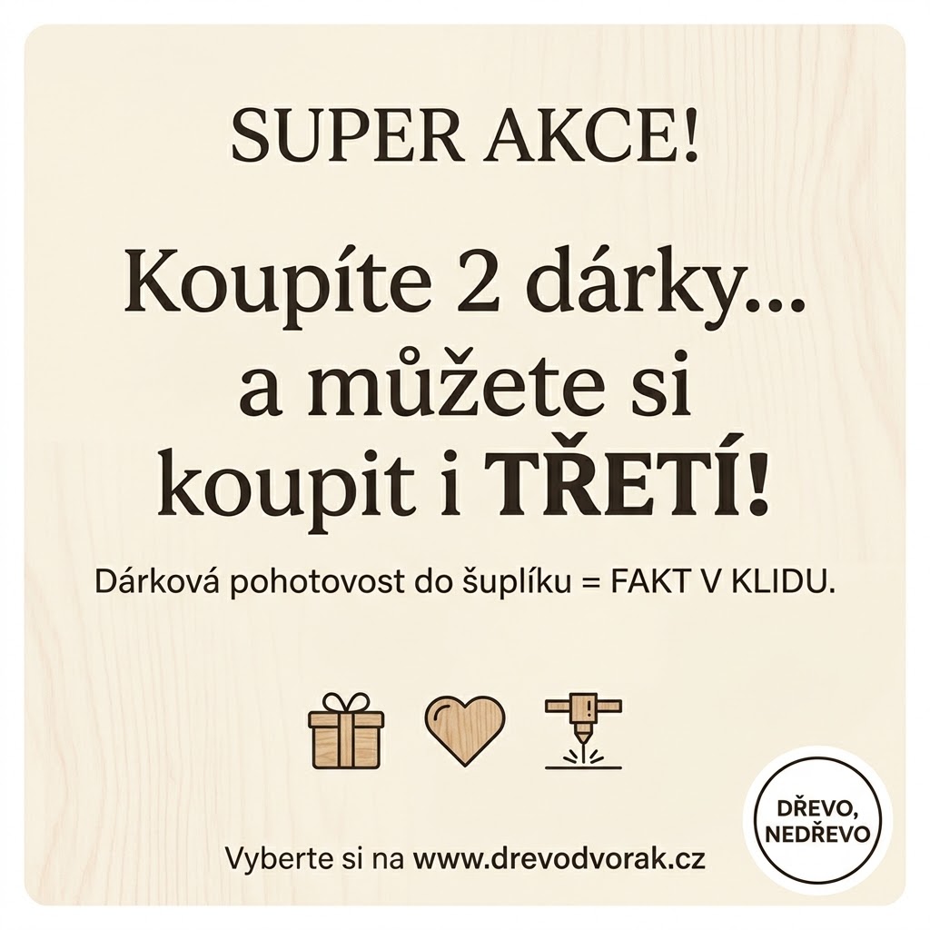 Dárková pohotovost do šuplíku