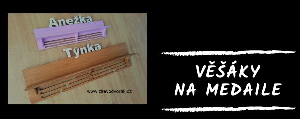 Věšáky na medaile