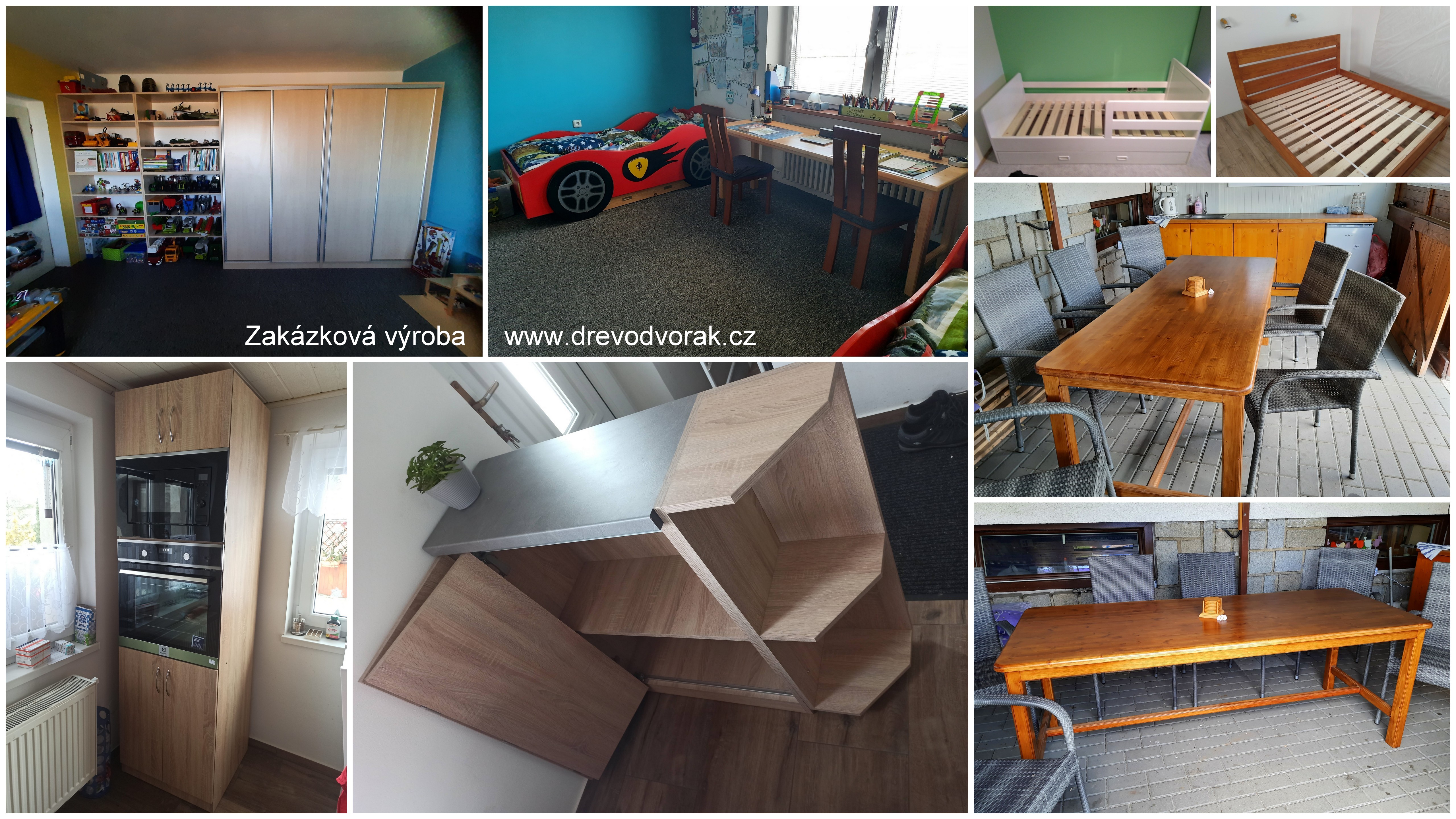 zakázková výroba nábytek