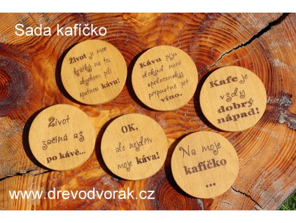 Podtácky na kafíčko kulaté