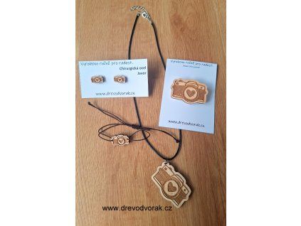 Dřevěné šperky FOŤÁK