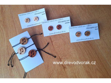 Dřevěné šperky NOTA