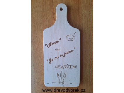 Prkénko - "Nevím" ani "Je mi to jedno" nevařím!