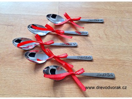 Lžička s vlastním textem