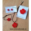 Dřevěné šperky VLČÍ MÁK