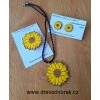 Dřevěné šperky SLUNEČNICE