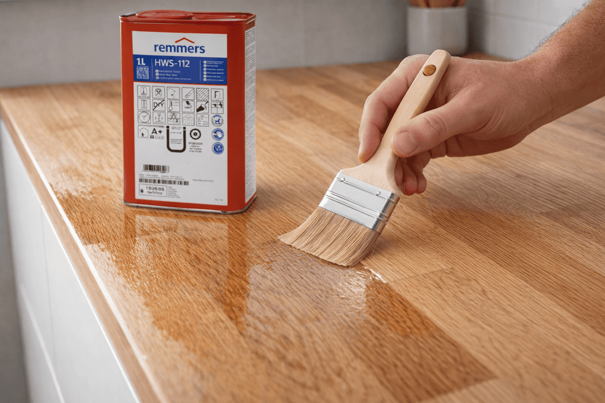 Aplikácia oleja na drevenú pracovnú dosku, údržba a starostlivosť