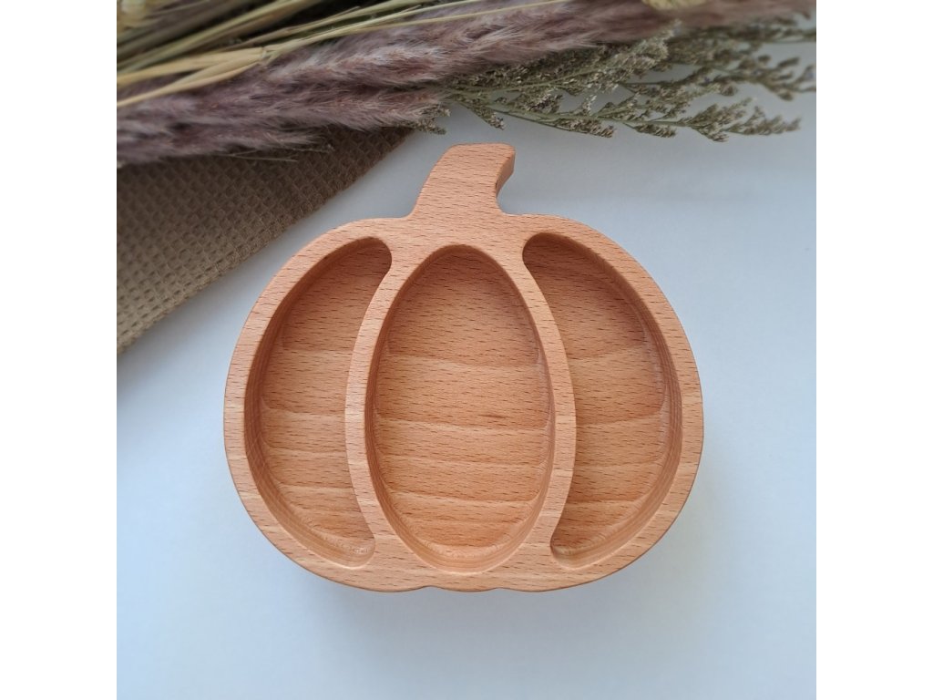 Mini miska, dýně, podzim, dřevěná miska