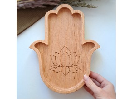 Talířek Hamsa – lotos