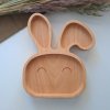 králík dřevěný talíř ekologický ze dřeva