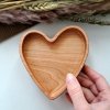 mini srdíčko ze dřeva, dárek, poděkování