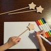 Dřevěná Kouzelná hůlka k tvoření a hraní