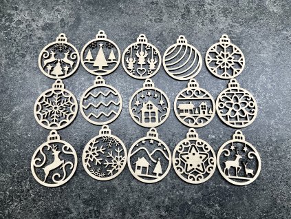 Sada vianočných ozdôb