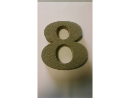 Číslo na dom polystyrénové - 8
