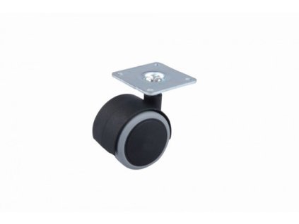 Koliesko 40 mm plat. pogumované