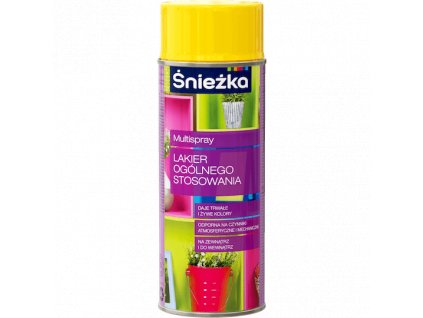 Spray Sniežka Uni 400 ml RAL1023 žltý