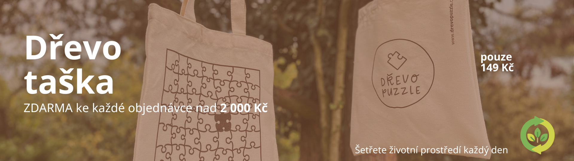 Dřevo taška