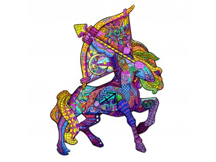 Drevene puzzle Strelec 1