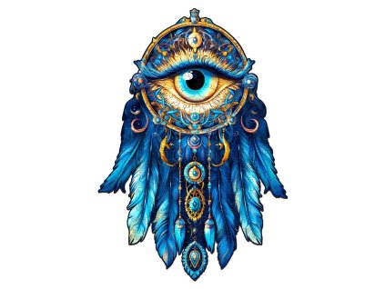 Drevene puzzle Lapac snu 1