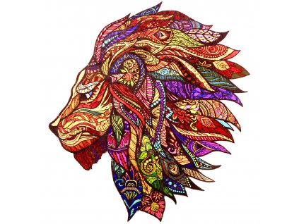 Drevene puzzle Lvi kral 1