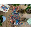 Dřevěné puzzle Mainská kočka 11
