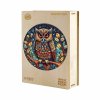 Dřevěné puzzle Tajemná sova 3