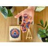 Dřevěné puzzle Yoga mandala 13