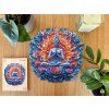 Dřevěné puzzle Yoga mandala 10