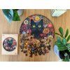 Dřevěné puzzle Kočka v zahradě 13