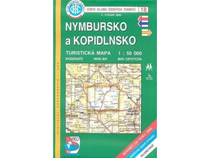 KČT 18 Nymburkso a Kopidlnsko  KČT 18 Nymburkso a Kopidlnsko