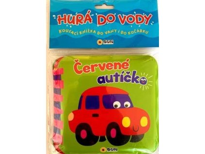 Červené autíčko Hurá do vody  Červené autíčko Hurá do vody