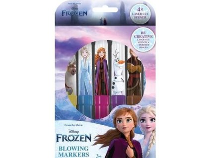 Foukací fixy Ledové království  Foukací fixy Ledové království