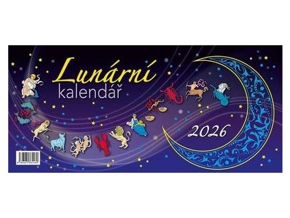 Lunární kalendář 2026 - stolní kalendář  Lunární kalendář 2026 - stolní kalendář